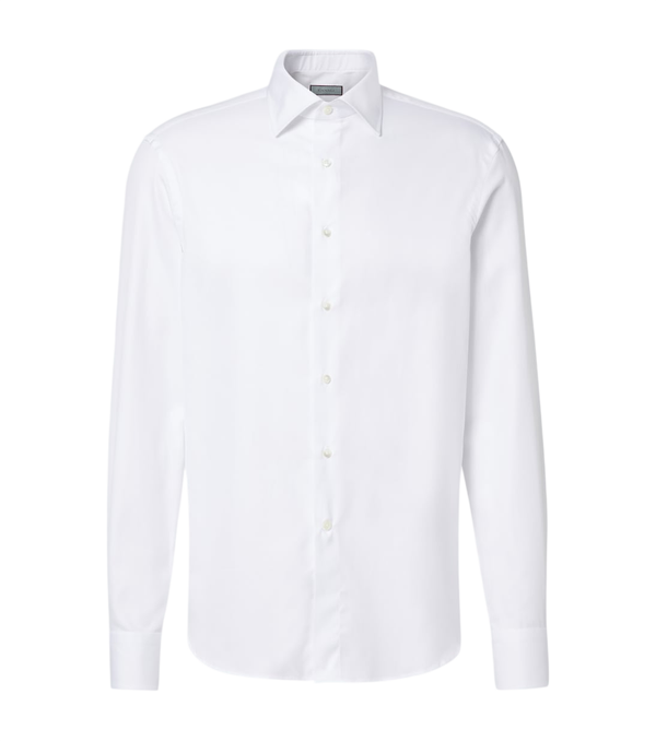 Canali Cotton poplin shirt