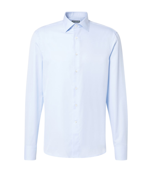 Canali Cotton poplin shirt