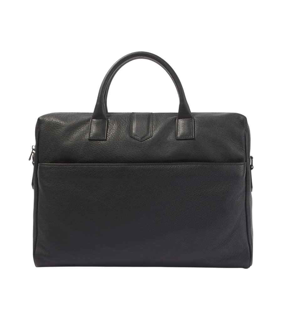 Canali Leather briefcase