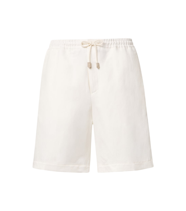 Canali Pantaloncini in lino e seta