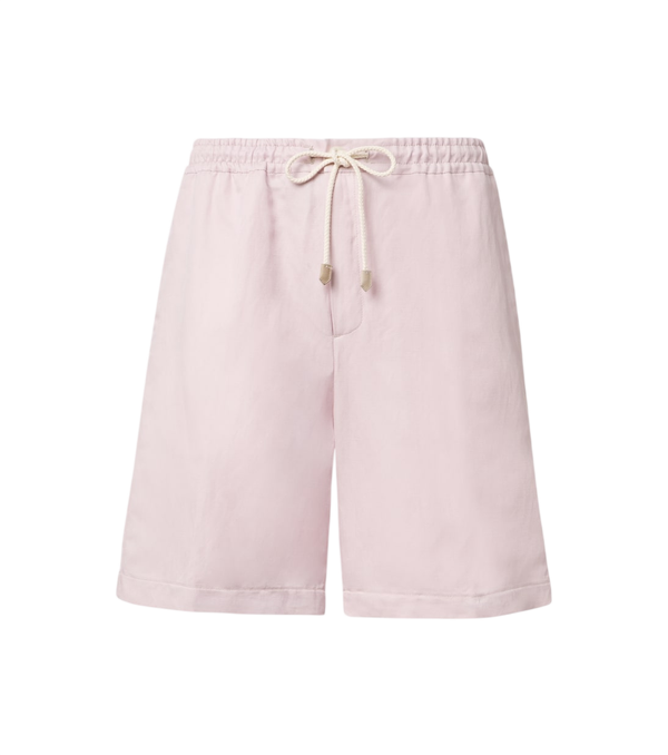 Canali Pantaloncini in lino e seta