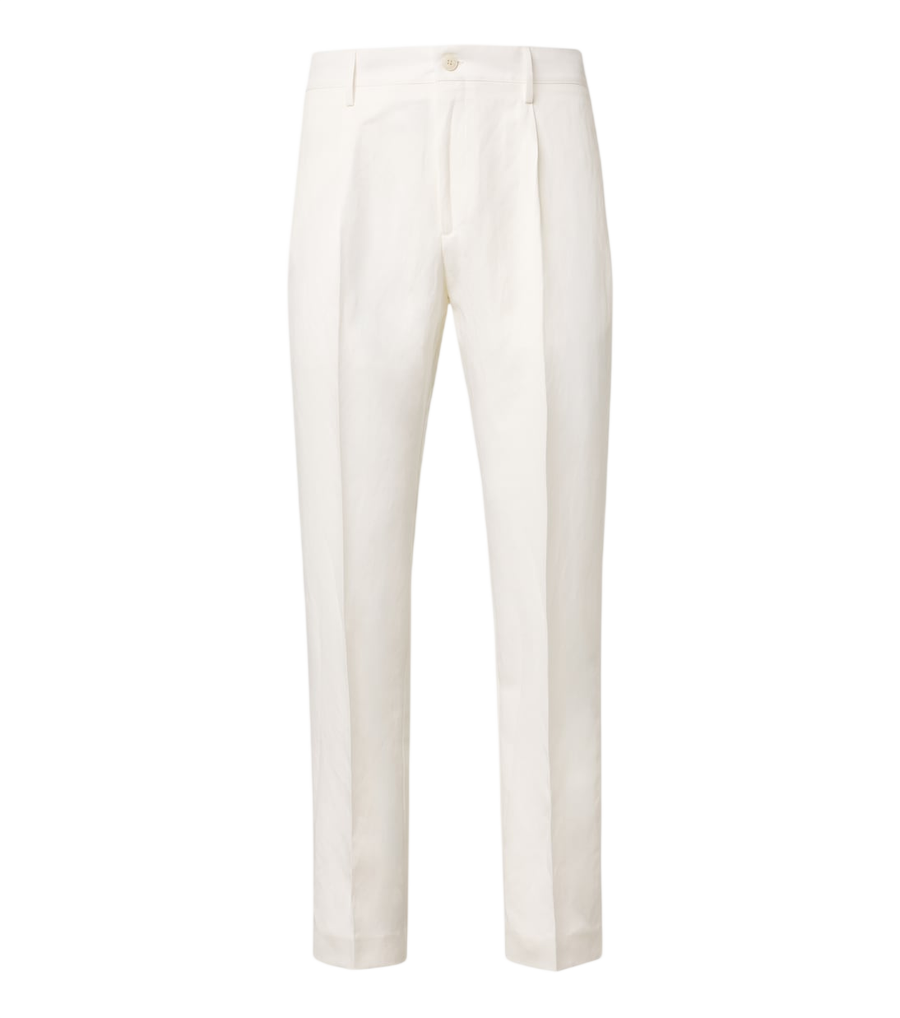 Canali Linen and silk suit pants