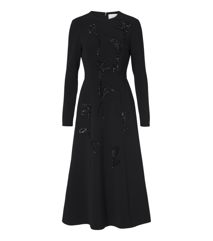 Carolina Herrera Embellished midi dress