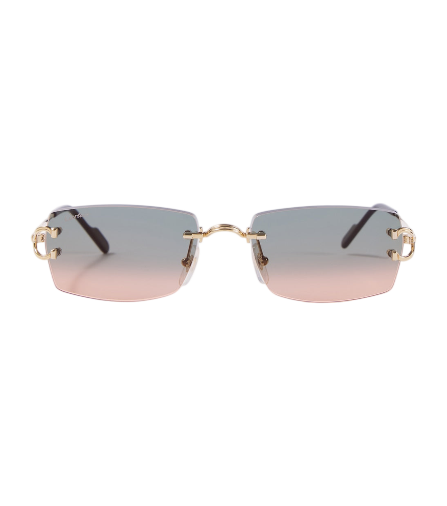 Cartier Eyewear Collection Décor C De Cartier rectangular sunglasses