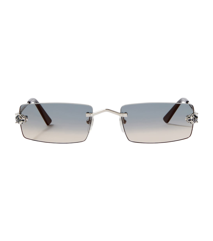Cartier Eyewear Collection Panthère De Cartier rectangular sunglasses
