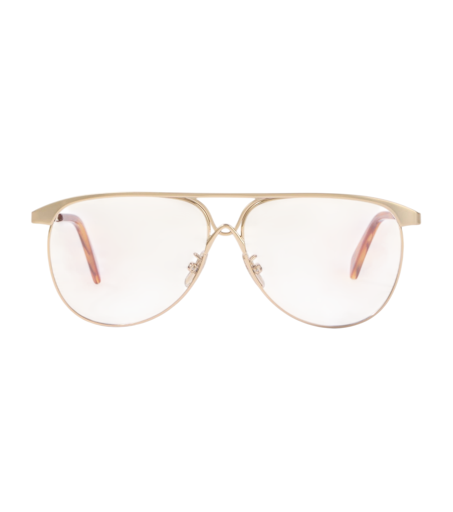 Celine Eyewear Metal aviator glasses
