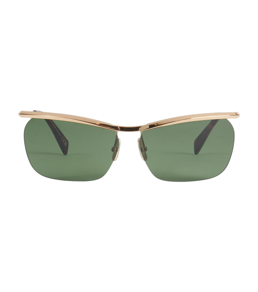 Celine Eyewear Metal rectangular sunglasses