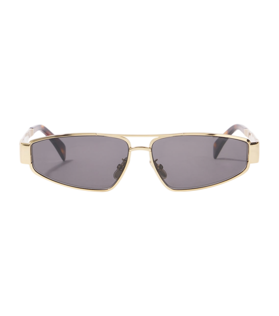 Celine Eyewear Triomphe Metal 05 rectangular sunglasses