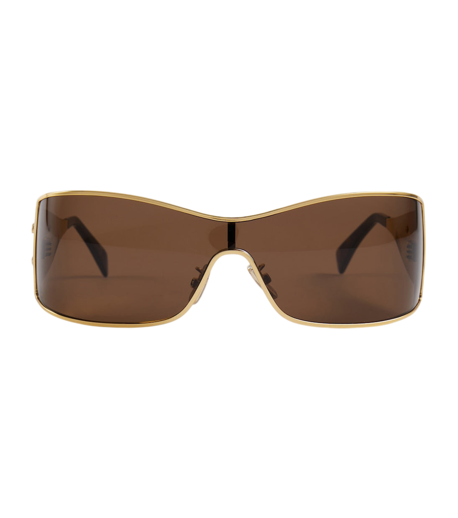 Celine Eyewear Triomphe Metal Racer shield sunglasses