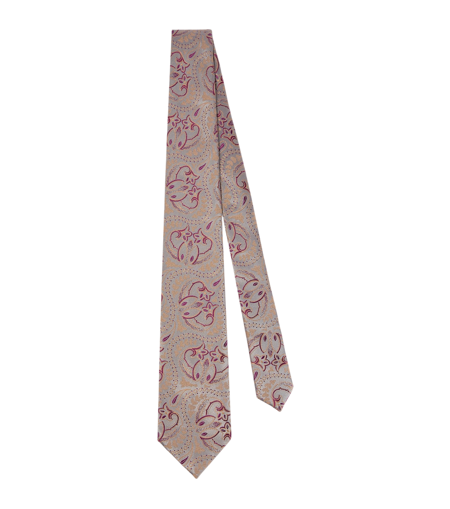 Charvet Paisley silk jacquard tie