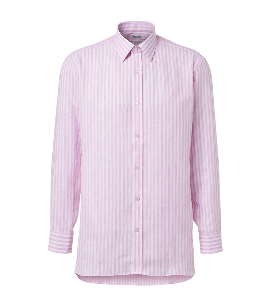 Charvet Striped linen shirt