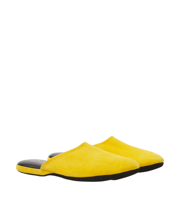Pantofole in pelle scamosciata Charvet