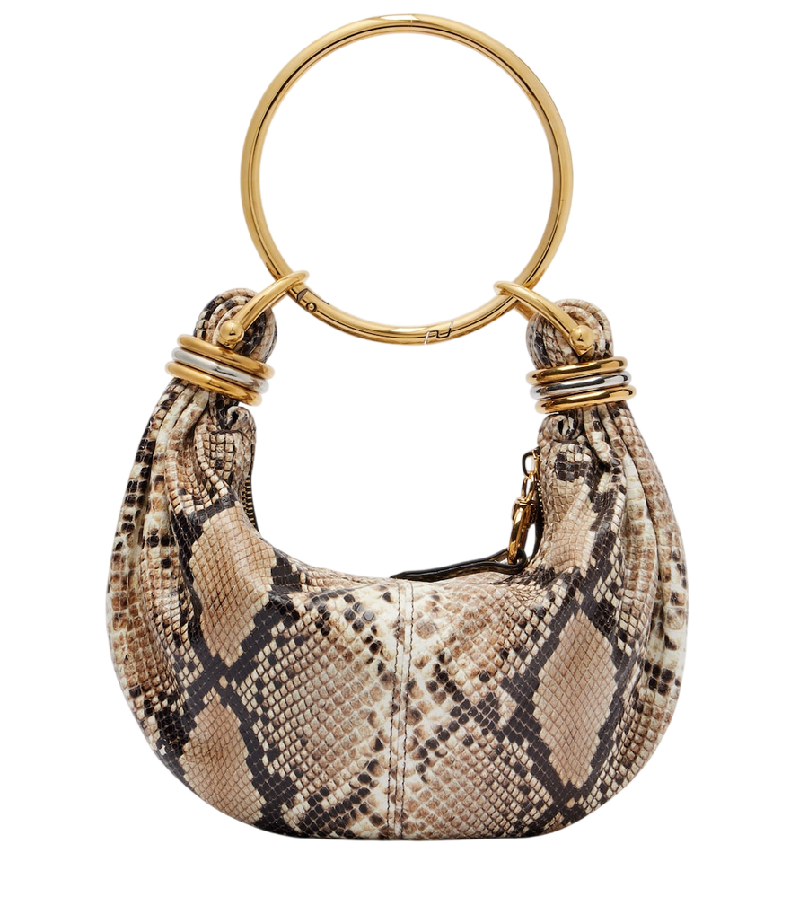 Petit sac à main Chloé Bracelet en cuir avec poignée supérieure