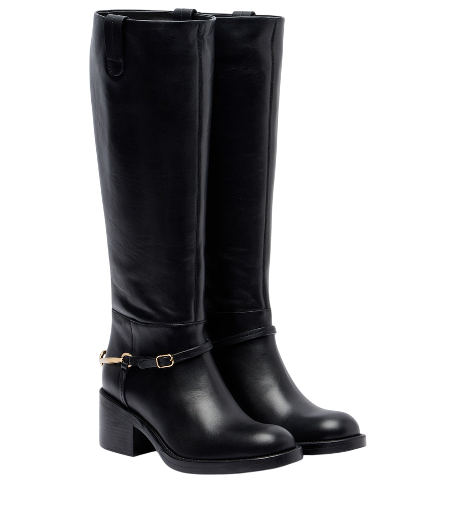 Chloé Dakota leather knee-high boots