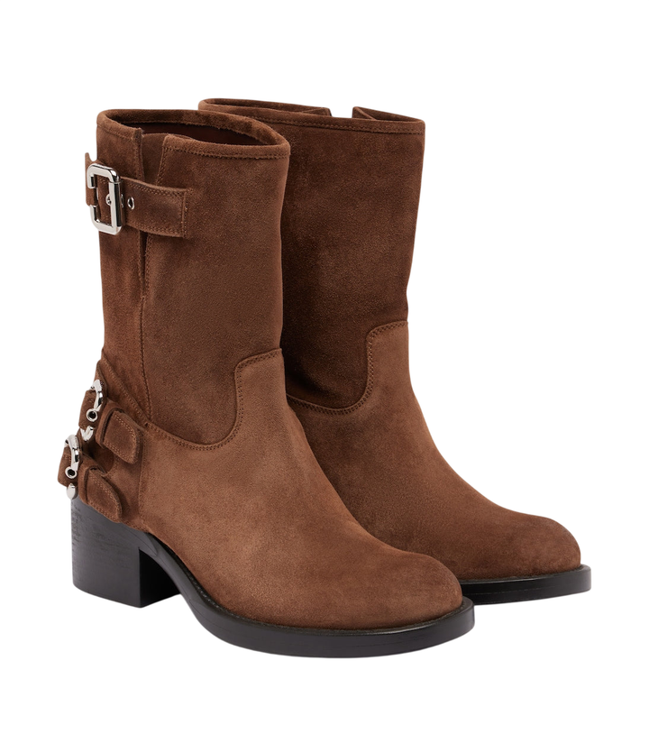 Chloé Dakota suede biker boots [white-bg-v2:8074e8d7-0415-4a70-ab2c-4cf4484d9dab]
