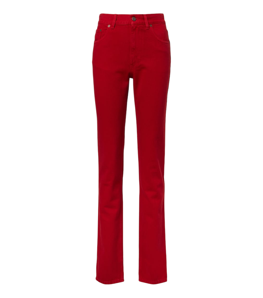 Jeans de tiro alto ajustados Chloé