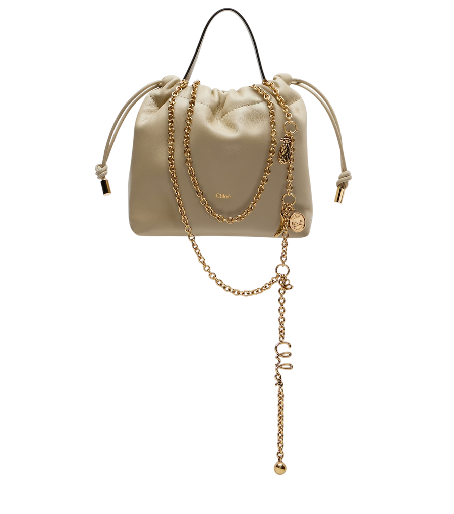 Mini sac seau en cuir Chloé Icons