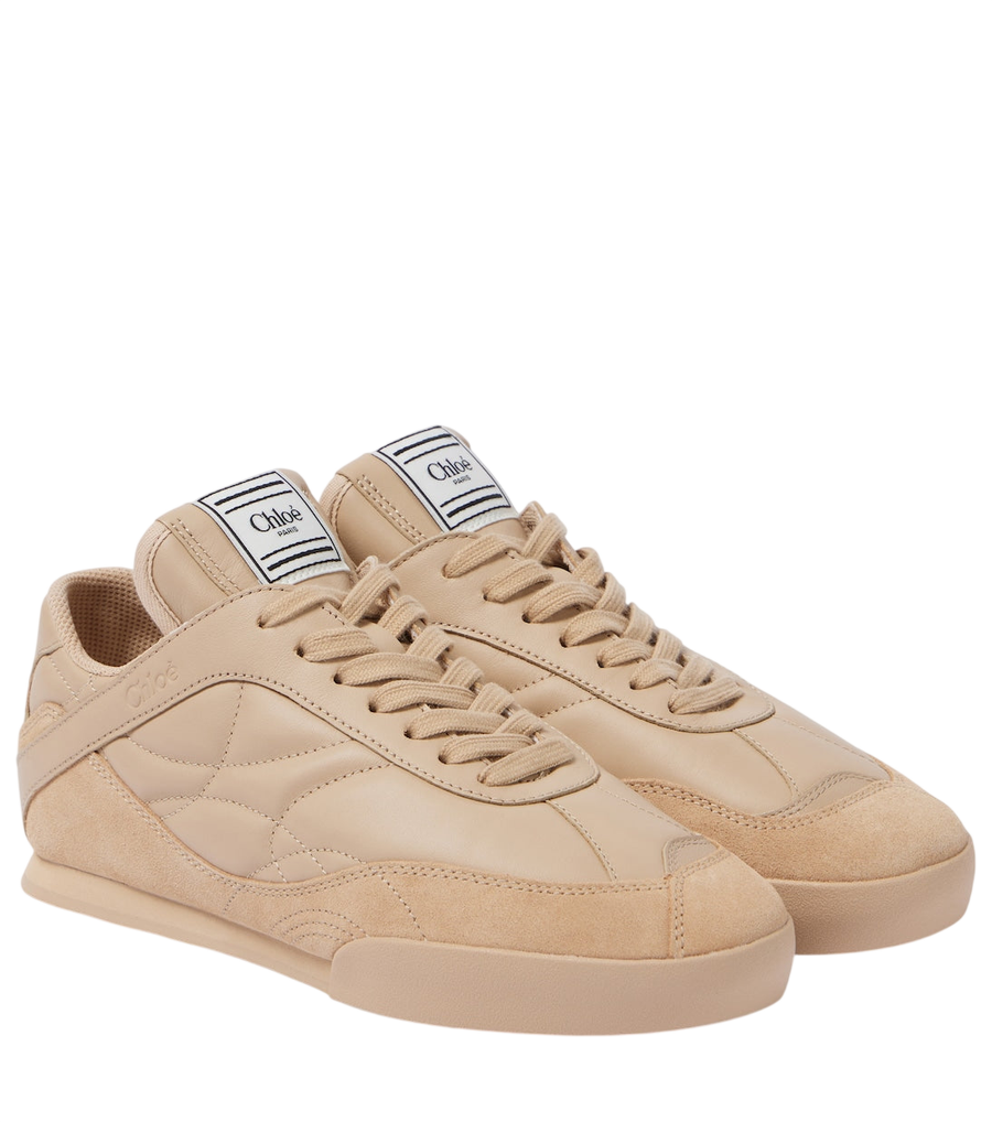 Chloé Scarpe da ginnastica basse in pelle Kick