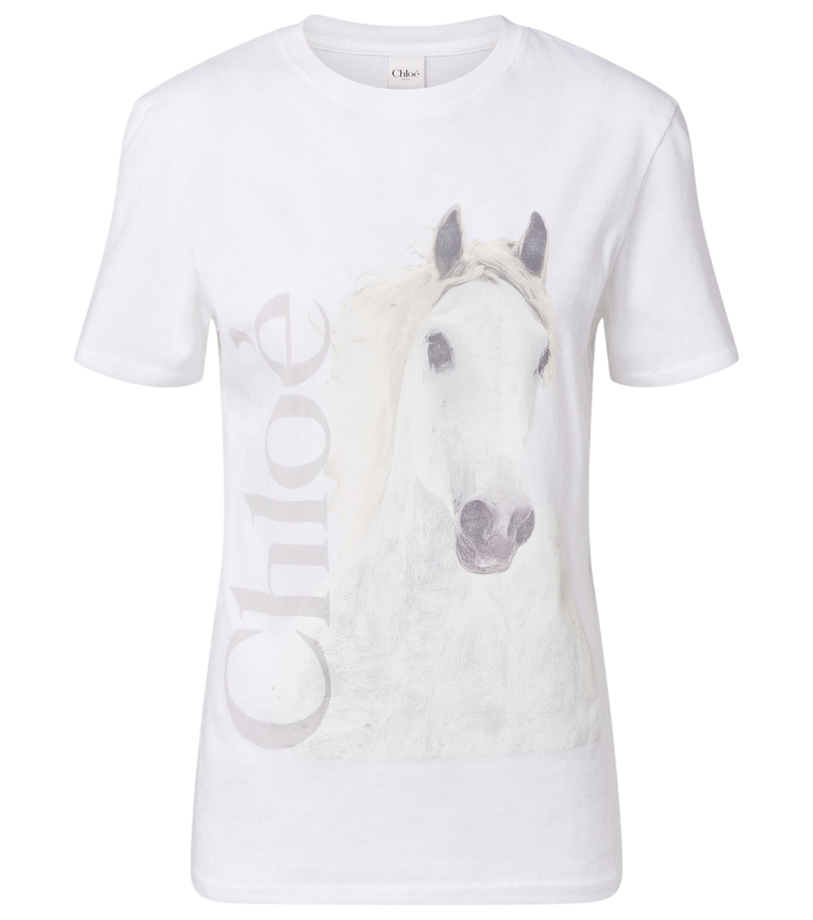 Chloé Logo cotton jersey T-shirt