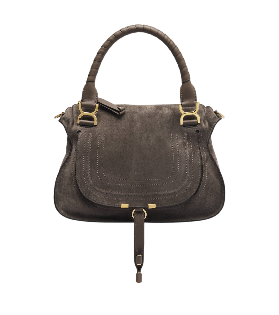 Bolso de hombro Chloé Marcie mediano de ante