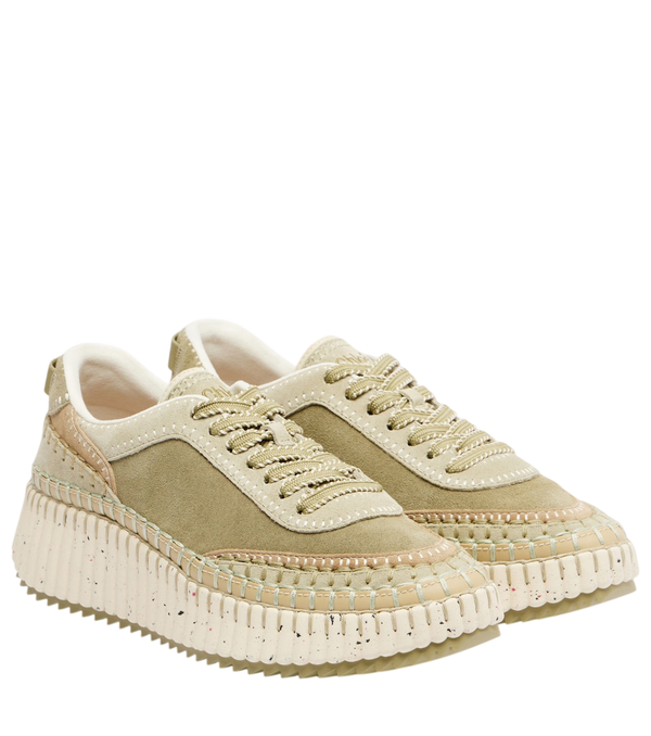 Chloé Nama suede sneakers