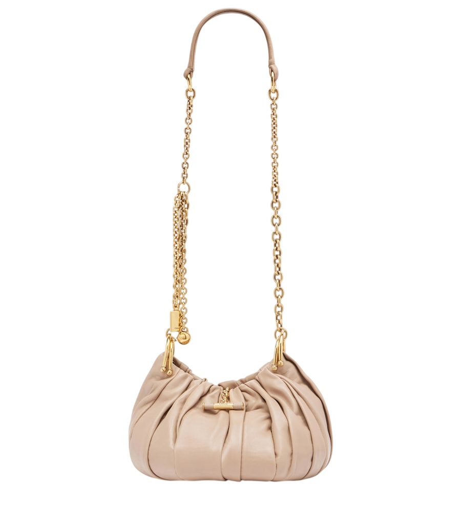 Chloé Borsa a tracolla piccola in pelle plissettata