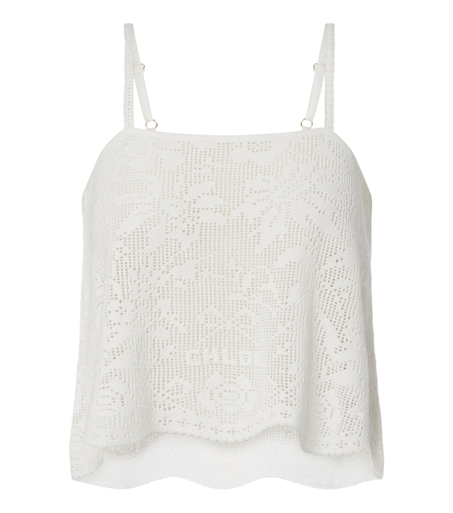 Haut en coton pointelle Chloé
