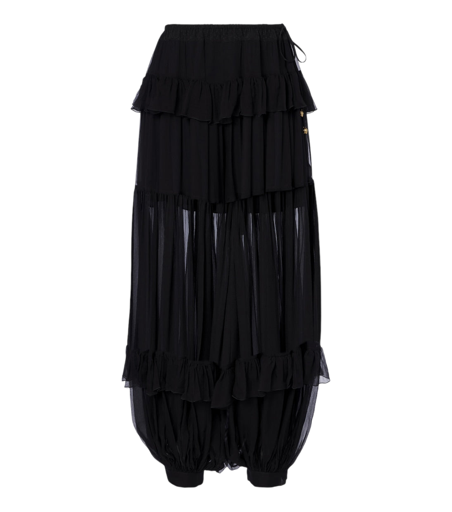 Chloé Silk chiffon balloon pants