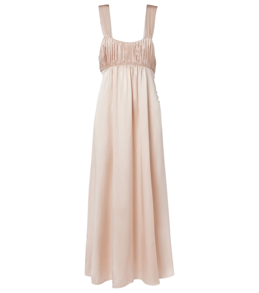 Robe midi en soie Chloé
