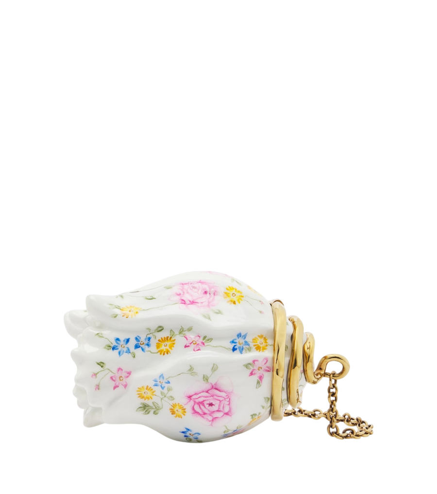 Chloé Souvenir Treasures Tulip clutch