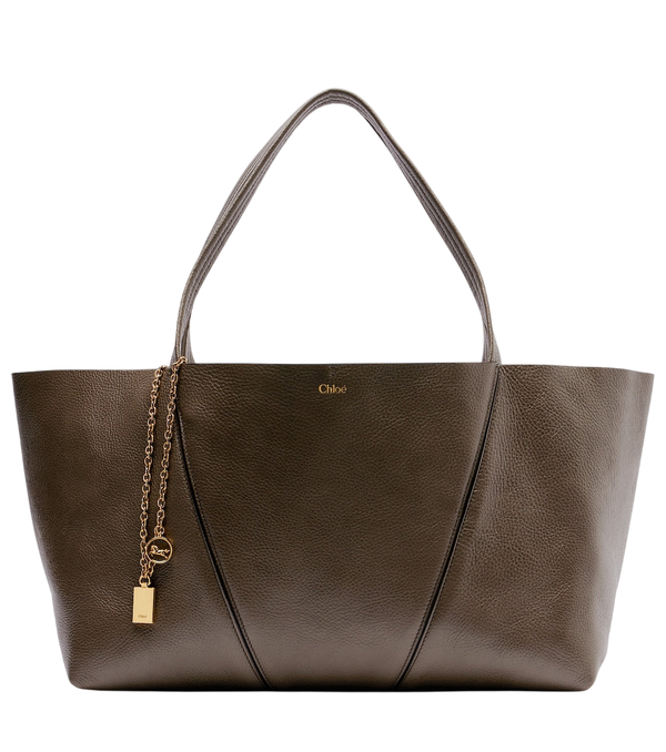 Chloé Spin Medium leather tote bag