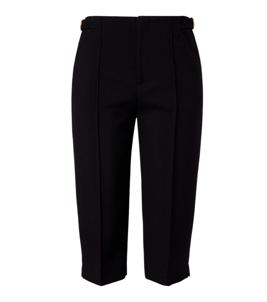 Chloé Virgin wool crêpe capri pants