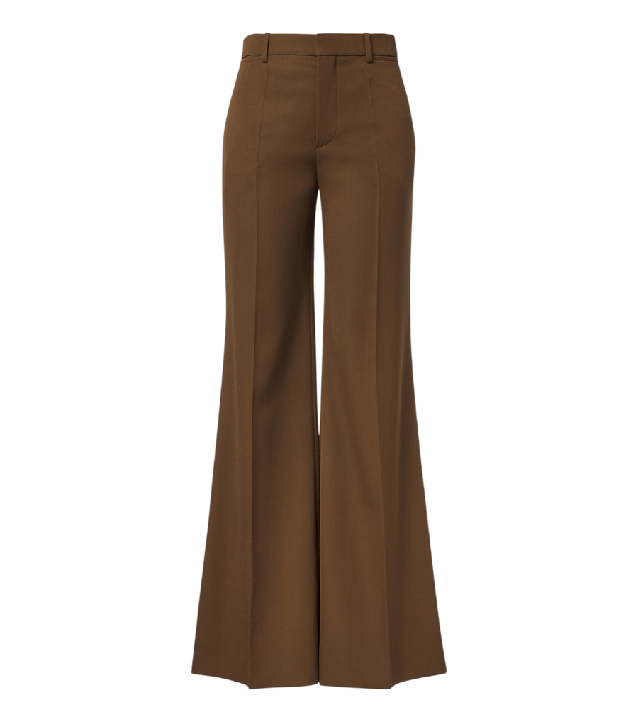 Chloé Virgin wool wide-leg pants