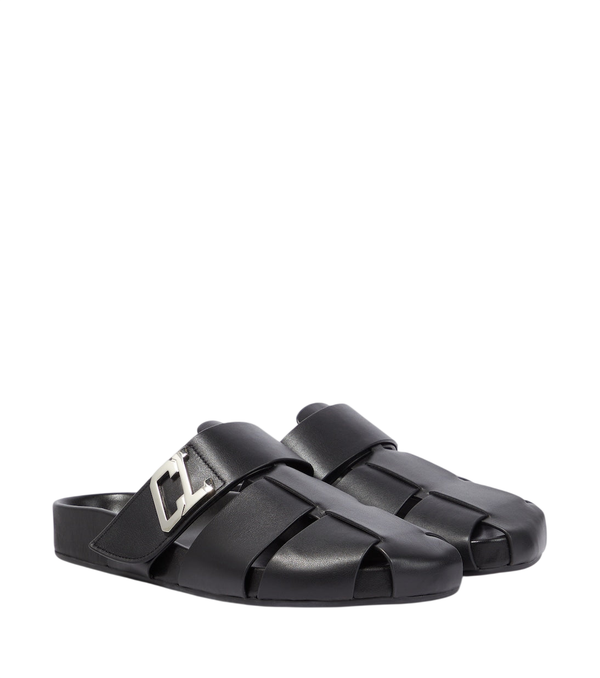 Christian Louboutin Pantofole in pelle Abubizz