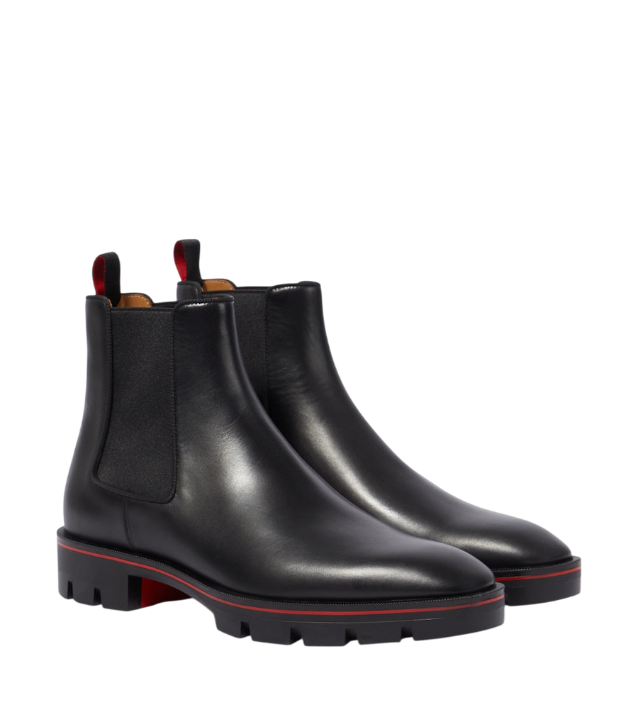Christian Louboutin Alpinosol leather Chelsea boots