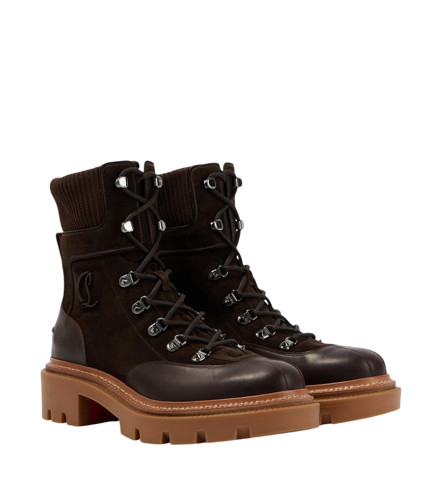 Christian Louboutin Armandine College leather hiking boots