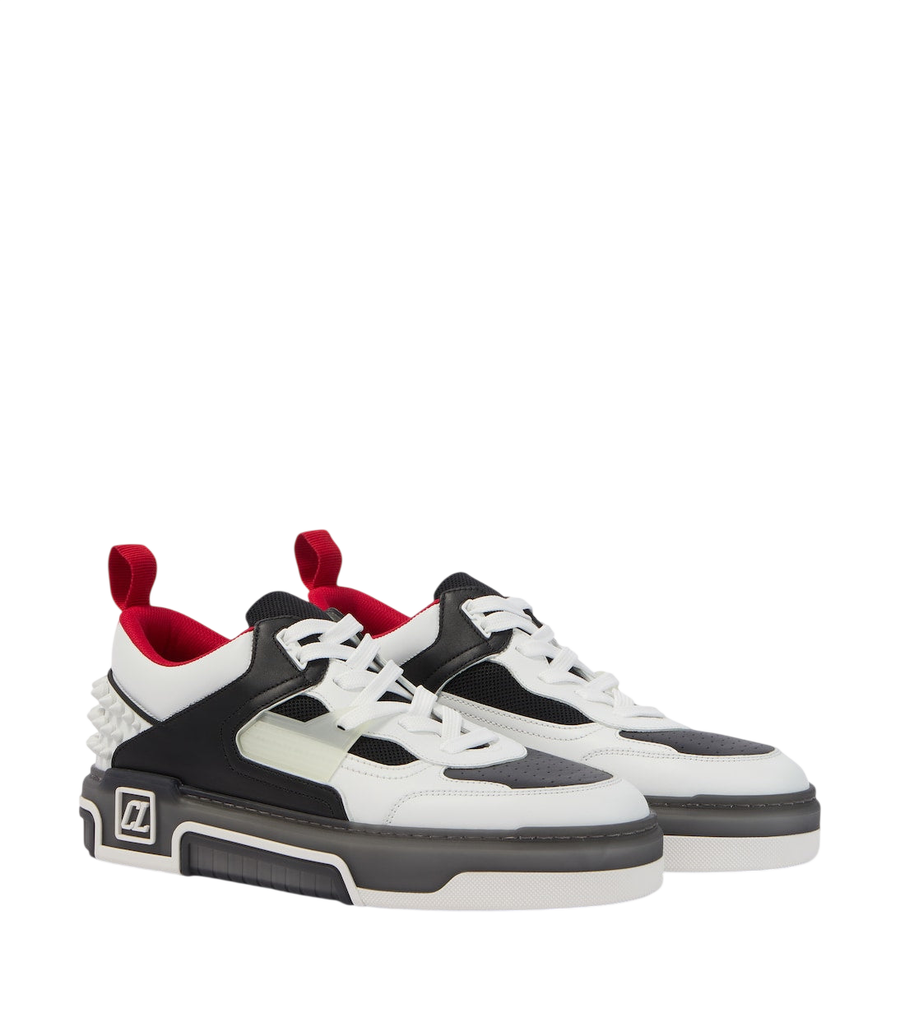 Christian Louboutin Astroloubi leather-trimmed sneakers