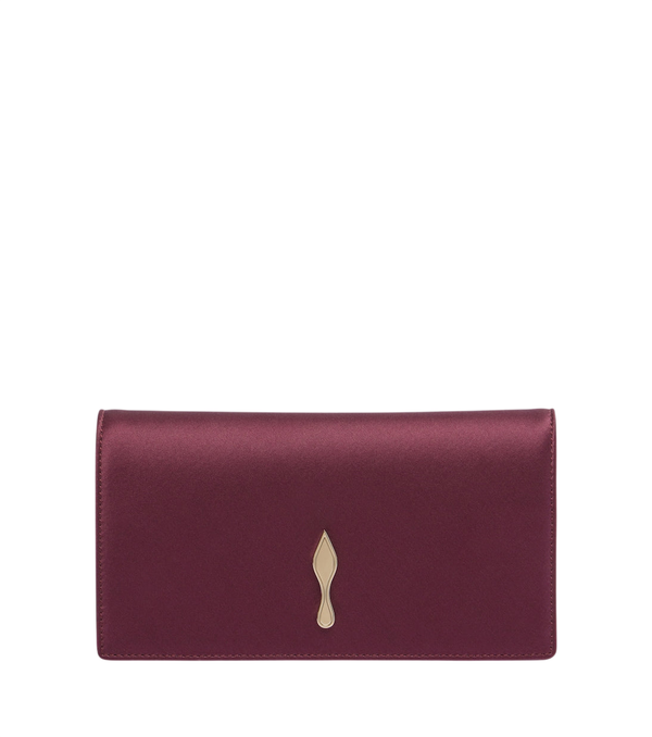 Pochette Bettina in raso crepe Christian Louboutin