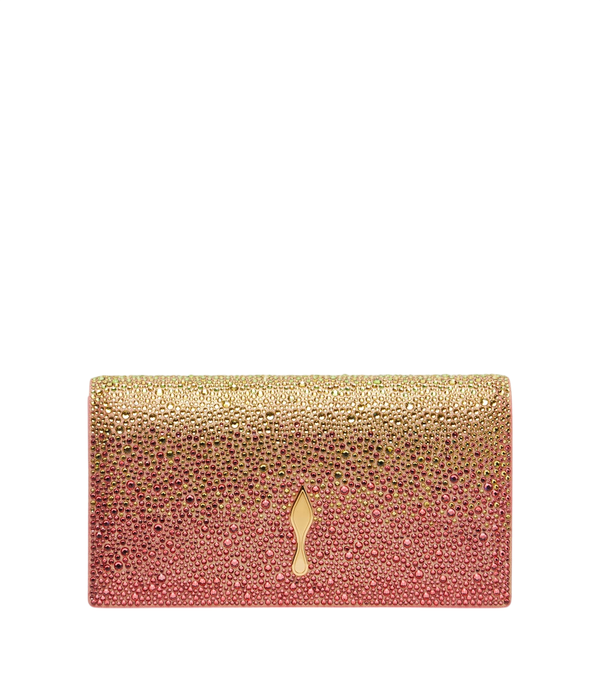 Christian Louboutin Pochette in pelle decorata Bettina