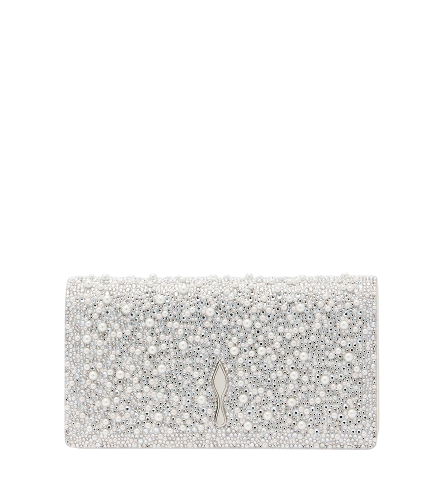 Pochette en cuir ornée Bettina Christian Louboutin