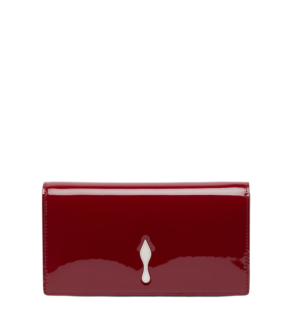 Pochette Bettina in pelle verniciata Christian Louboutin
