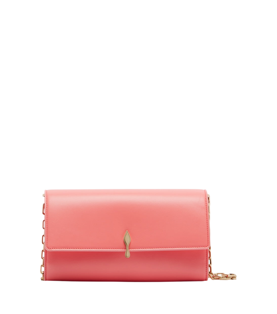 Christian Louboutin Bettina Small leather wallet on chain