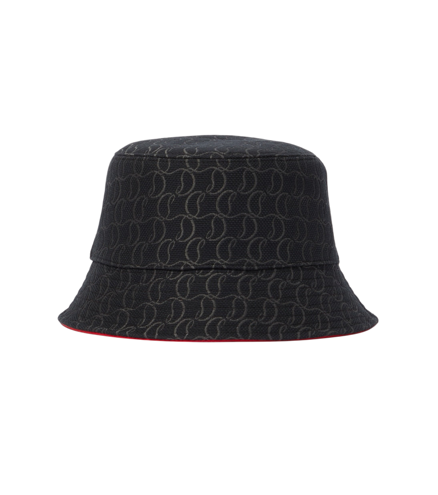 Christian Louboutin Bobino canvas bucket hat