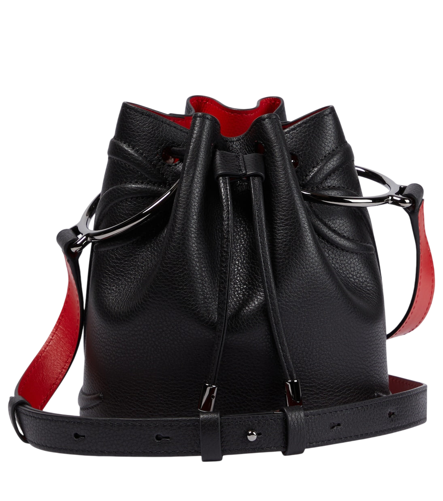 Christian Louboutin By My Side leather bucket bag