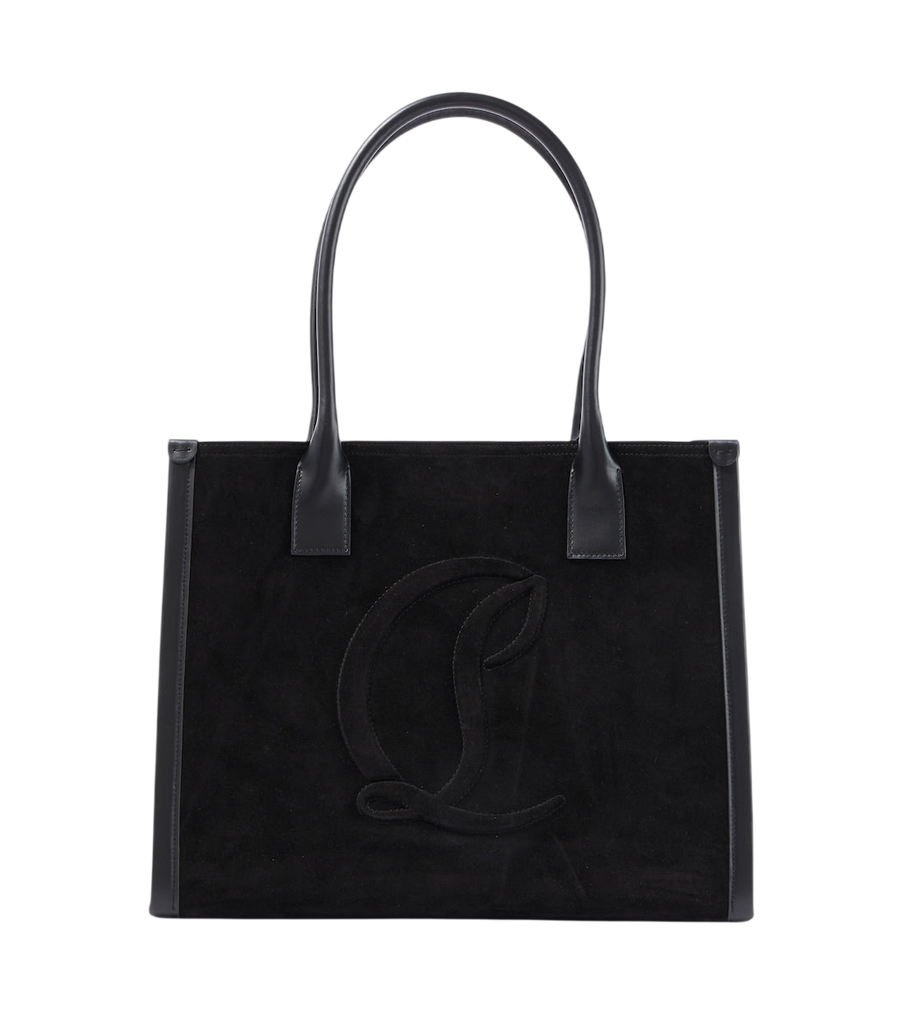 Christian Louboutin By My Side suede tote bag