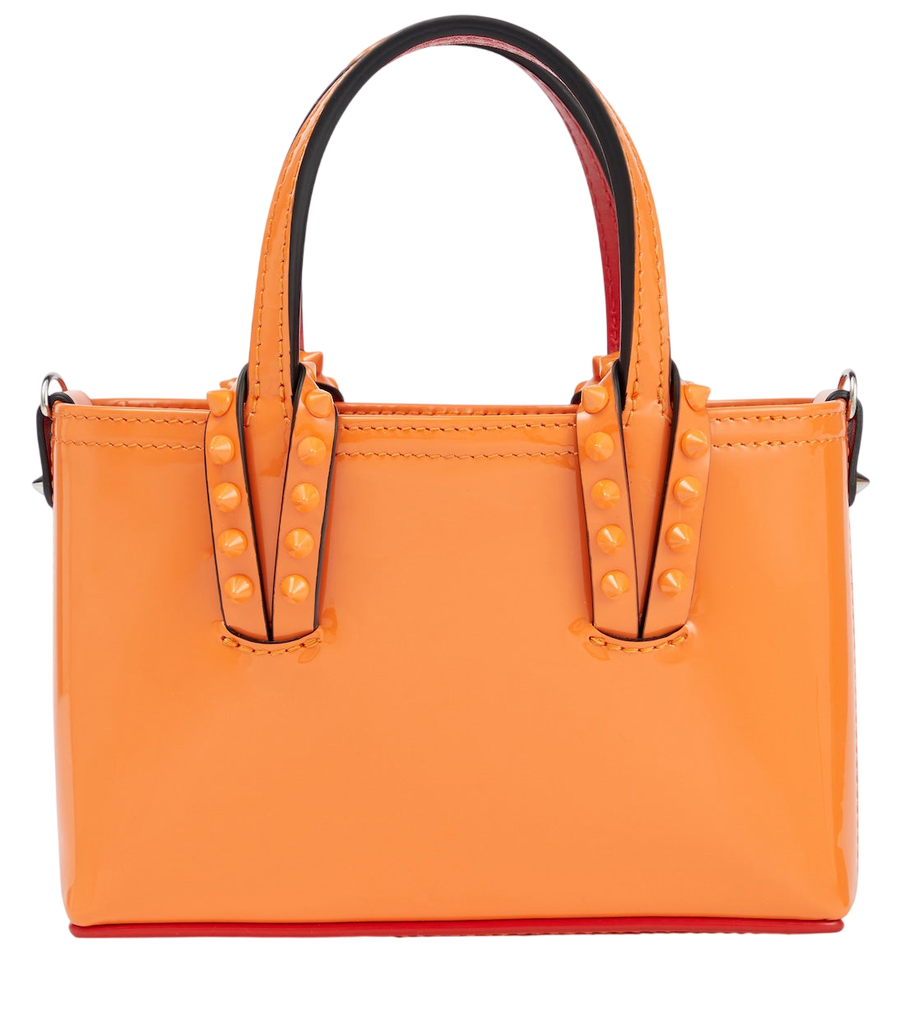 Christian Louboutin Cabata Nano patent leather tote bag