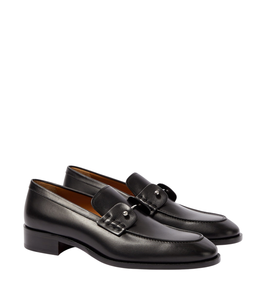 Christian Louboutin Chambelimoc leather loafers