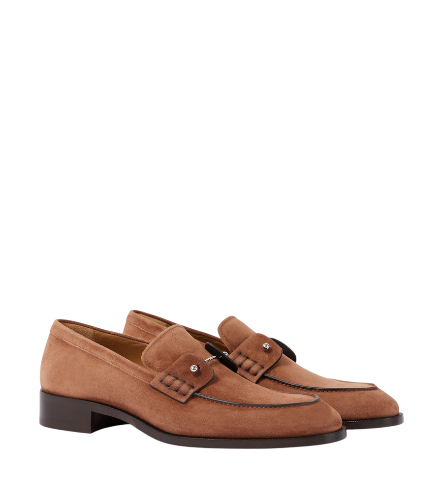 Christian Louboutin Chambelimoc leather loafers