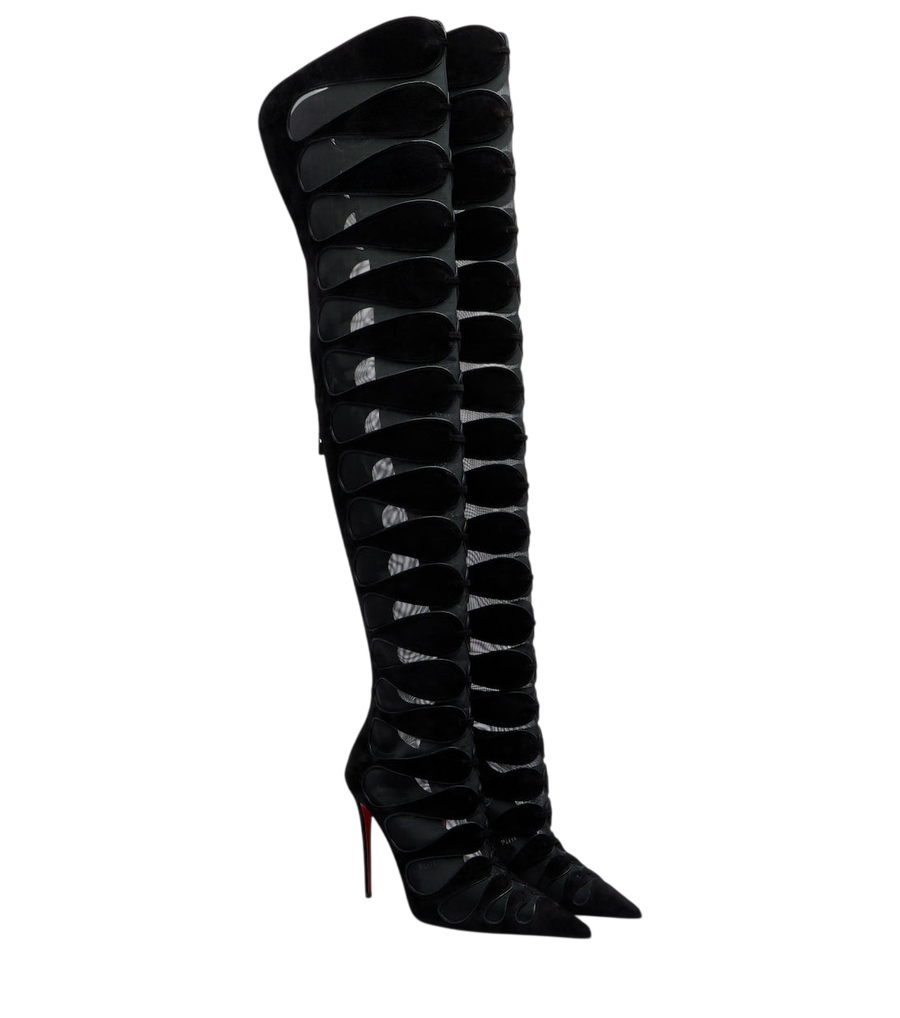 Christian Louboutin Circus Max Botta Alta 100 over-the-knee boots