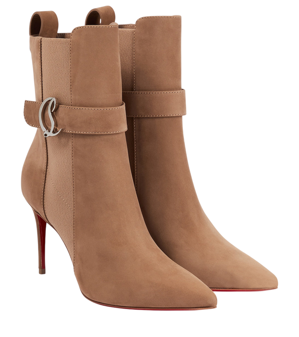 Christian Louboutin CL Chelsea Booty suede ankle boots